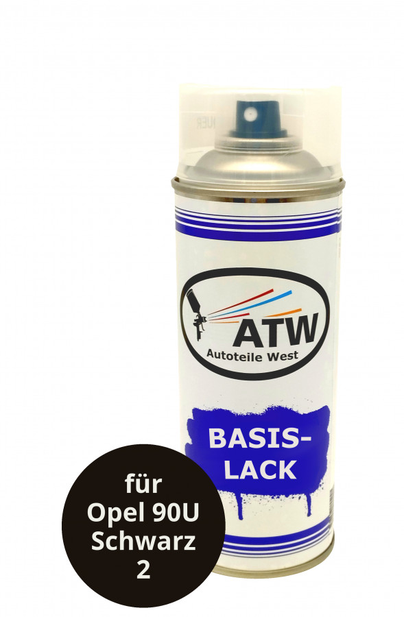 Autolack für Opel 90U Schwarz 2